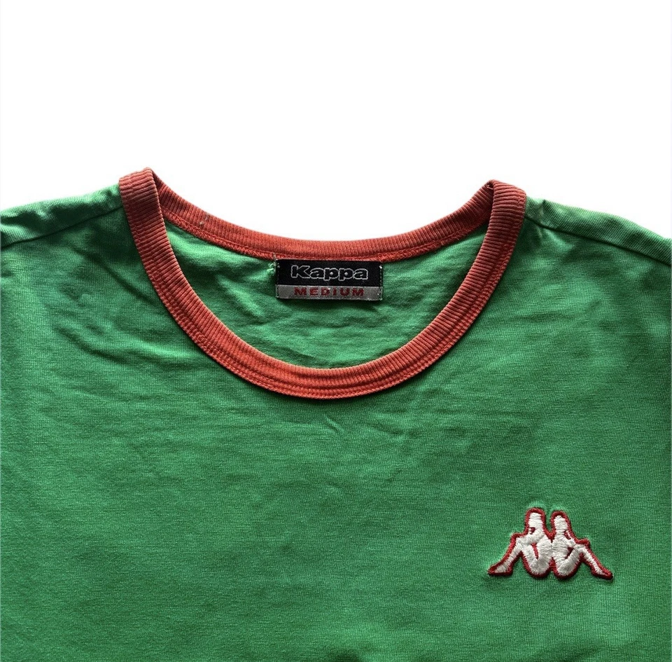 Vintage 2000s Kappa Italia Shirt Sz Medium Mens Rare Classic Casual Retro Y2K - Image 3 of 4