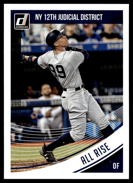 2018 Donruss Aaron Judge #148c New York Yankees