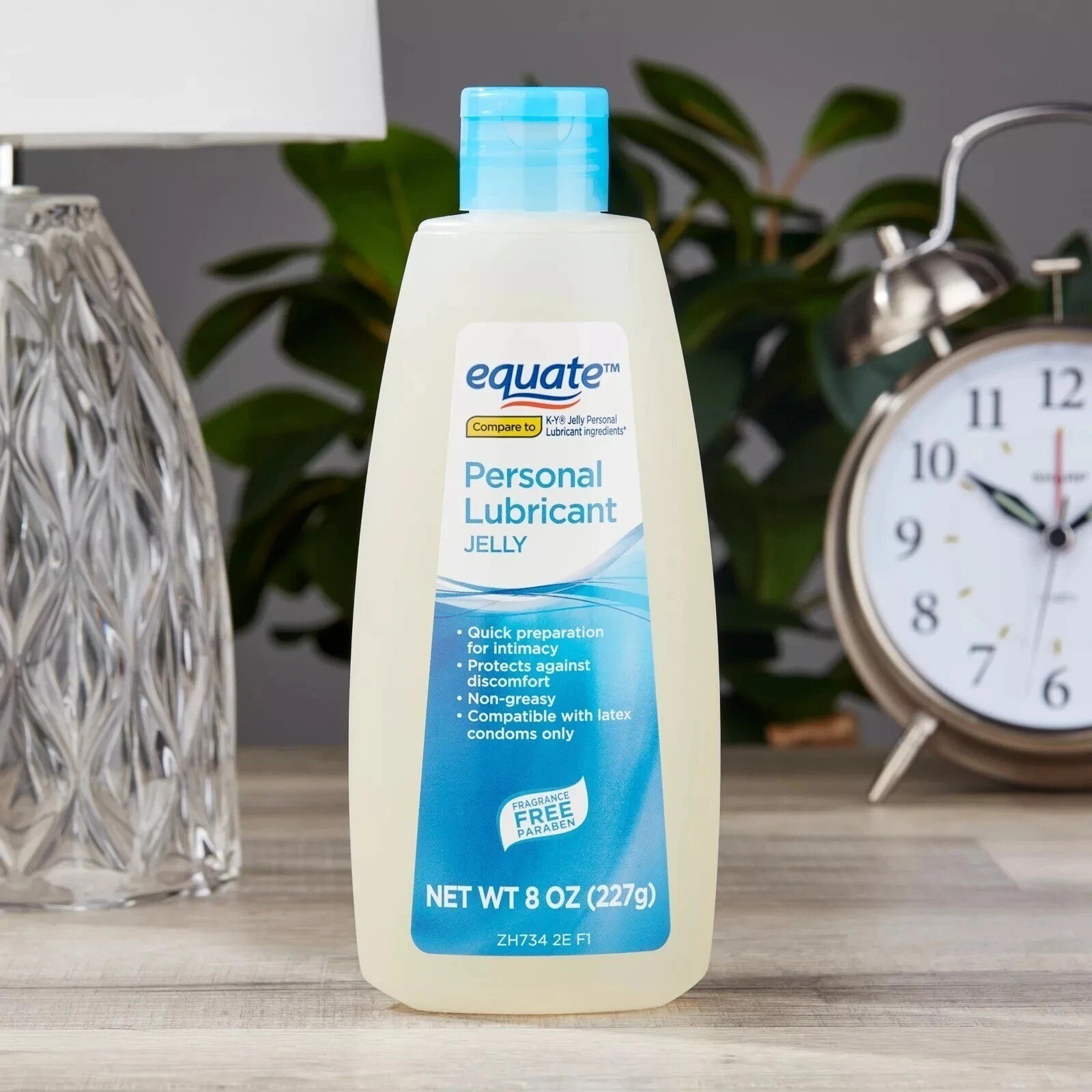 Equate Liquid Personal Lubricant Jelly Fragrance Free 8OZ ( 227g ) Fast Shipping
