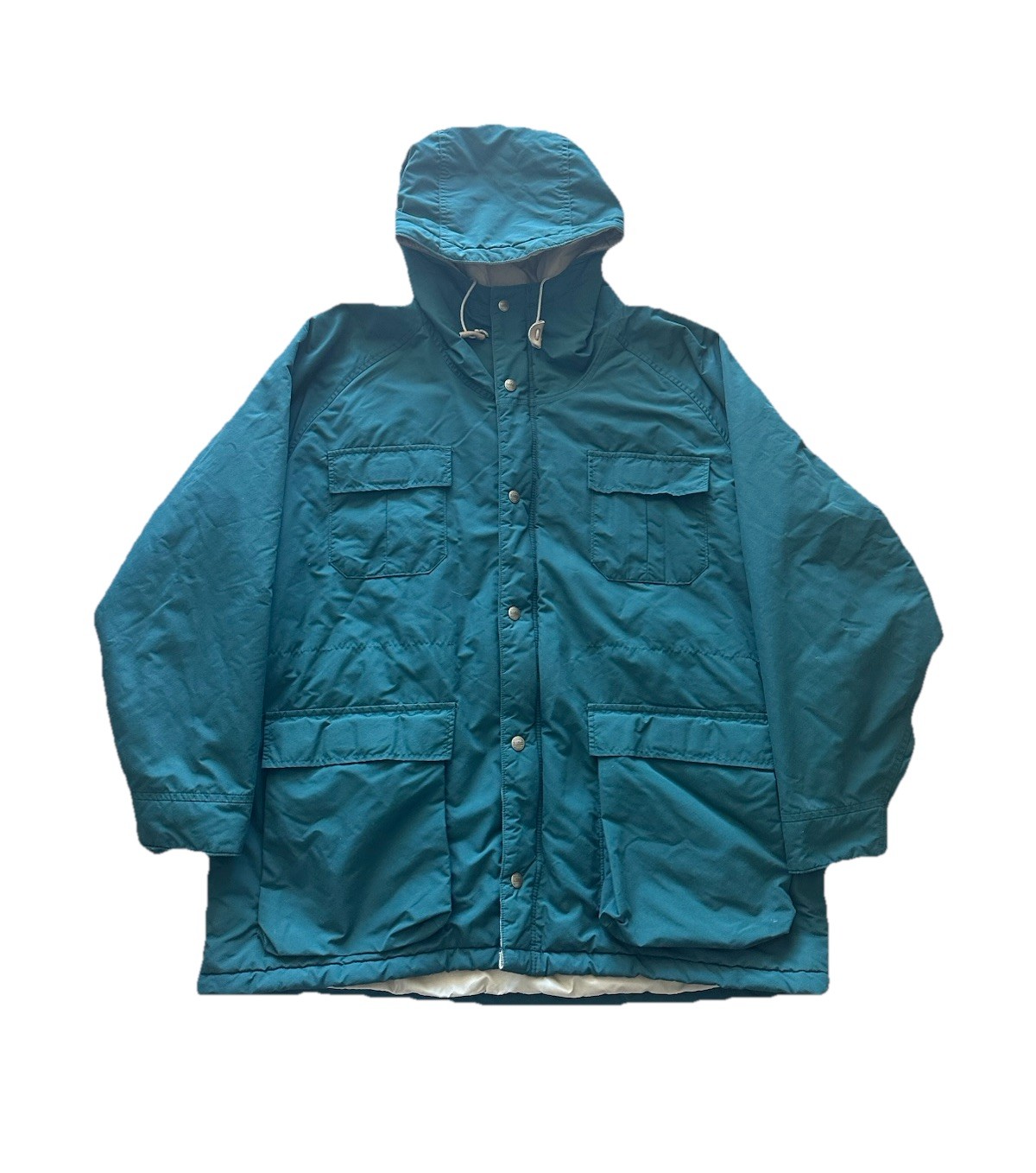 Vintage LL Bean Baxter State Parka Jacket Hooded XL men's green 80s 90s