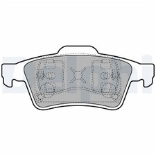 Satz Bremsbeläge Bremsklötze hinten für Nissan Primera P12 WP12 | 161408