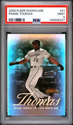 2000 Fleer Showcase - Frank Thomas #41