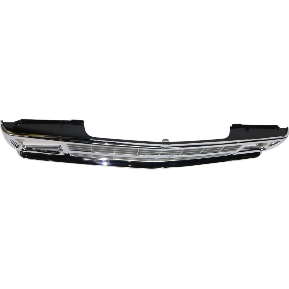Rejilla para Chevrolet S10 91-94 S10 Blazer 91-93 carcasa cromada con inserto gris Foto 4 de 4