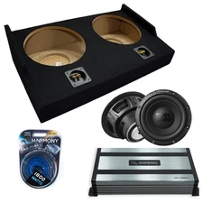 15-UP Ford F-150 Super Cab Alpine W12S4 12" Car Subwoofer Dual Sub Box w/ Amp
