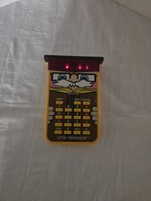 Texas Instruments Little Professor 1978 Learning Teaching Calculator Read Works