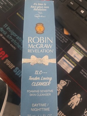 ROBIN MCGRAW REVELATION TLC TENDER LOVING CLEANSER~FOAMING SENSITIVE SKIN 1oz
