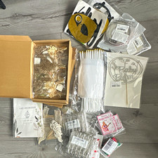 Hohoto Mixed Party Supplies Job Lot 1000ml Tape, Cake Toppers, Banner, Ribbons