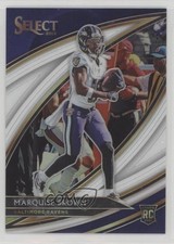 2019 Panini Select Field Level White Prizm 26/35 Marquise Brown #216 rf2