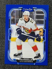 Eetu Luostarinen 2025-26 OPC O-Pee-Chee Hockey Blue Border Parallel #62