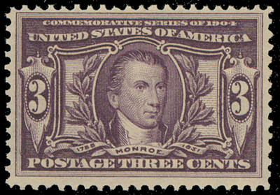 US Scott 325, Mint Never Hinged, Fine - Very Fine, SCV $170.00