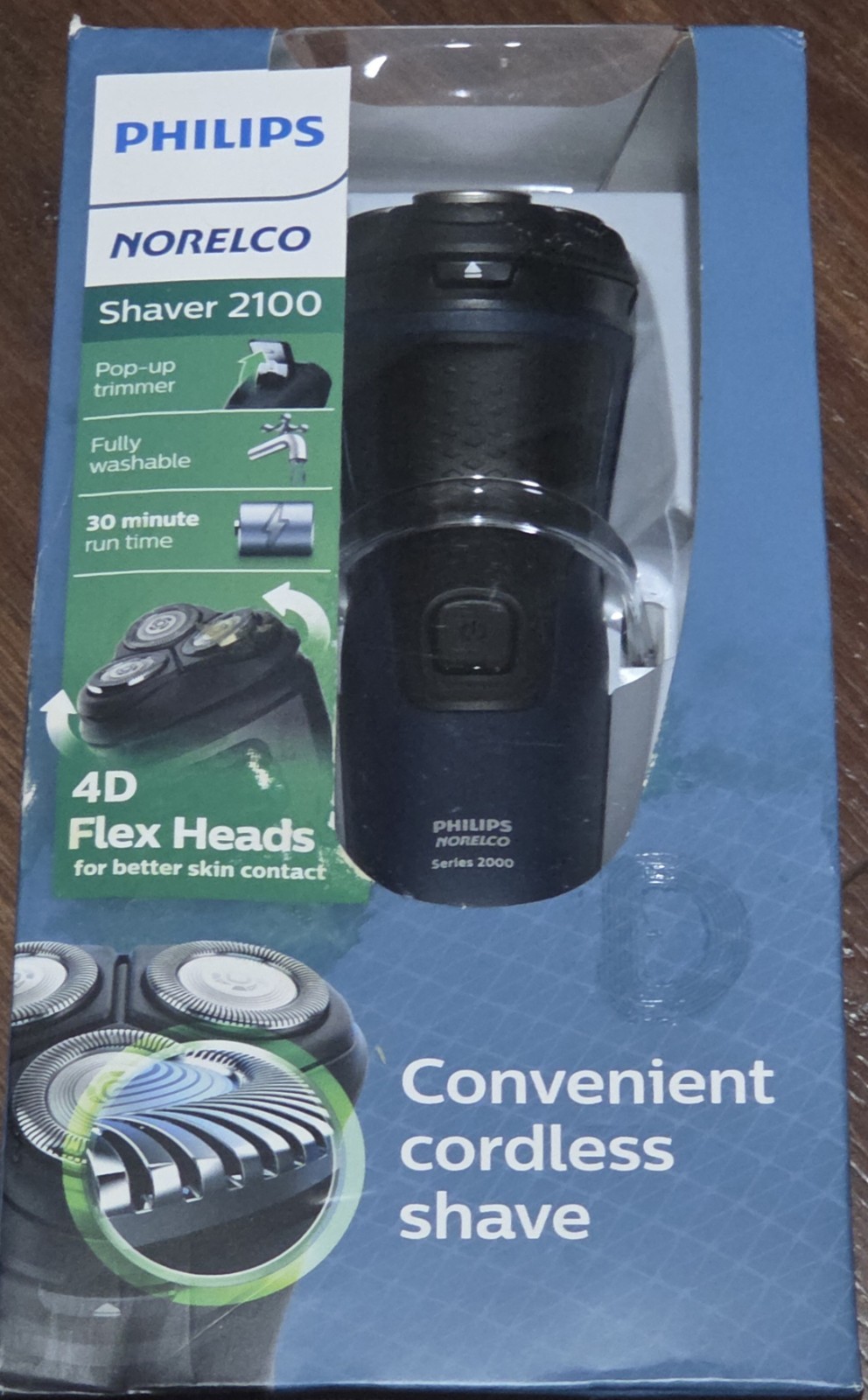 2100 Rechargeable (s1111/81) - Black... Free S&h!