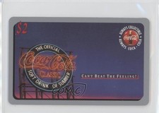1995-96 Score Board/Sprint Coca Cola Phone Cards Silver Border $2 1u6