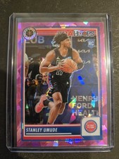 2023-24 Panini Nba Hoops Premium Stock - Stanley Umude #69 Ice Prizm (RC) #35/35