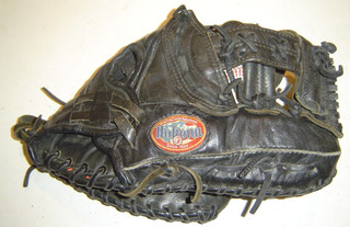 Nokona Kangaroo Black Leather BM 76K Baseball Glove RHT Made In USA