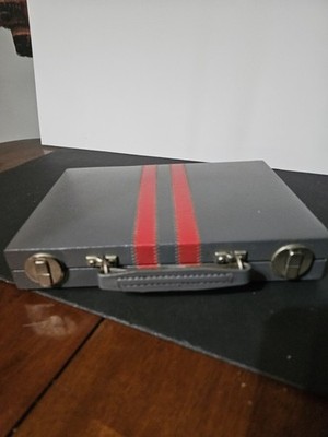 Vintage Backgammon Strategy Game Travel Case Cambor Enterprises 