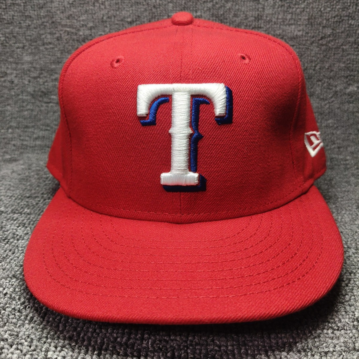 New Era Texas Rangers 59FIFTY Fitted Hat Red 7 1 4 MLB Cap