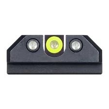 Night Fision Night Sight Set for CZ-USA P-10 C/F Yellow Front Ring/Black U-Notch