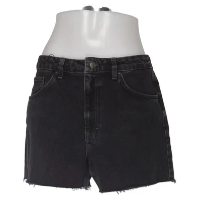 Topshop, Jeans Shorts, Größe: L, Schwarz, Einfarbig, Denim, Damen #DSs - Bild 1 von 4