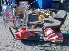 Vintage Electric Mart Cart, UNTESTED