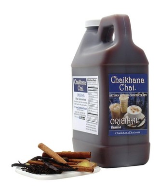 Chaikhana Chai - Original Vanilla Chai Concentrate - Makes 40 Drinks - Slow B...