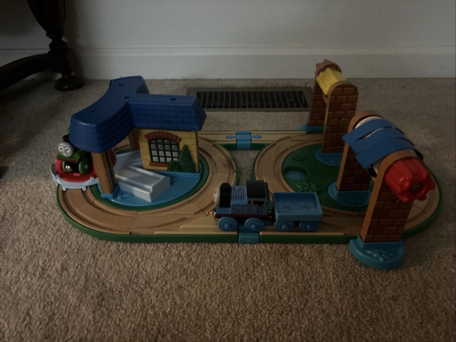 Thomas & Friends Soder Wooden Railway Train Set for Kids-image