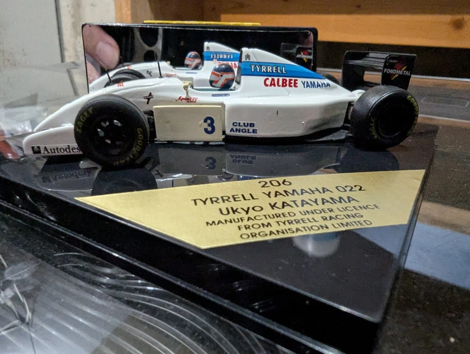 Tyrrell Yamaha 022 1994 - Ukyo Katayama escala: 1:43 envío gratuito  Foto 3 de 4