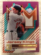 2025 Panini Donruss Jersey Kings Relic Purple 44/49 Heston Kjerstad #JK-HK