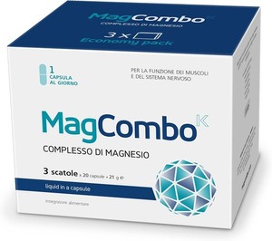 MagCombo, puro magnesio concentrato, in soluzione oleosa (speciale) (60 capsule)