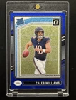2024 Panini Donruss Optic Caleb Williams #201 Blue Glitter Chicago Bears