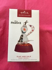 Hallmark Keepsake Ornament 2022 Olaf and Gale Disney Frozen II magic sound new