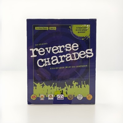 NEW The Original Reverse Charades Board Game (USAopoly, 2015) FACTORY SEALED