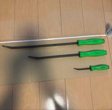 Rare Snap-on Tools Hard Grip Striking Prybar set of 3