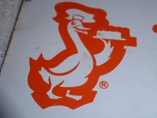 VINTAGE ANTIQUE ORIGINAL DRAKE'S FAVORITE FRESH CAKES 🦆+DUCK 13.5" METAL SIGN!