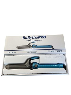 BaByliss Pro Nano Titanium Spring Curling Iron 1 1/4 Inch (32mm)