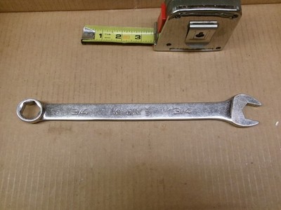 First Generation Kobalt USA 3/4 6-Point Combination Wrench No 01308