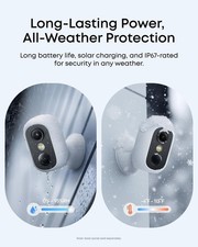 Eufy T88511D1 Security Camera Complete System - White