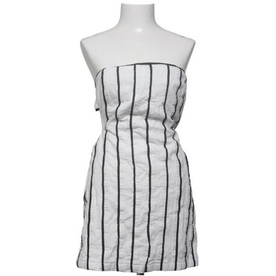 Pretty Lavish, Kleid, Größe: 34, Weiß/Schwarz, Streifen, Damen #raQ