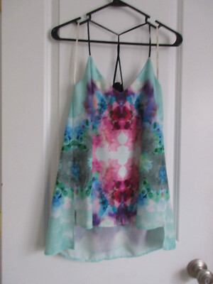 ''Boundary'' Tie-Dye Summer Tank Top