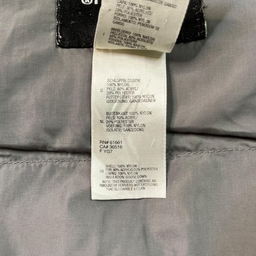 The North Face Padded Coat Puffer Jacket 550 Down Full Zip Hooded Damen Gürtel S - Bild 7 von 11