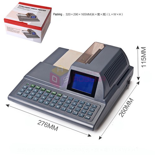 Intelligent Keyboard Check Printer English Electronic Bank Counter Check Printer - Picture 11 of 20