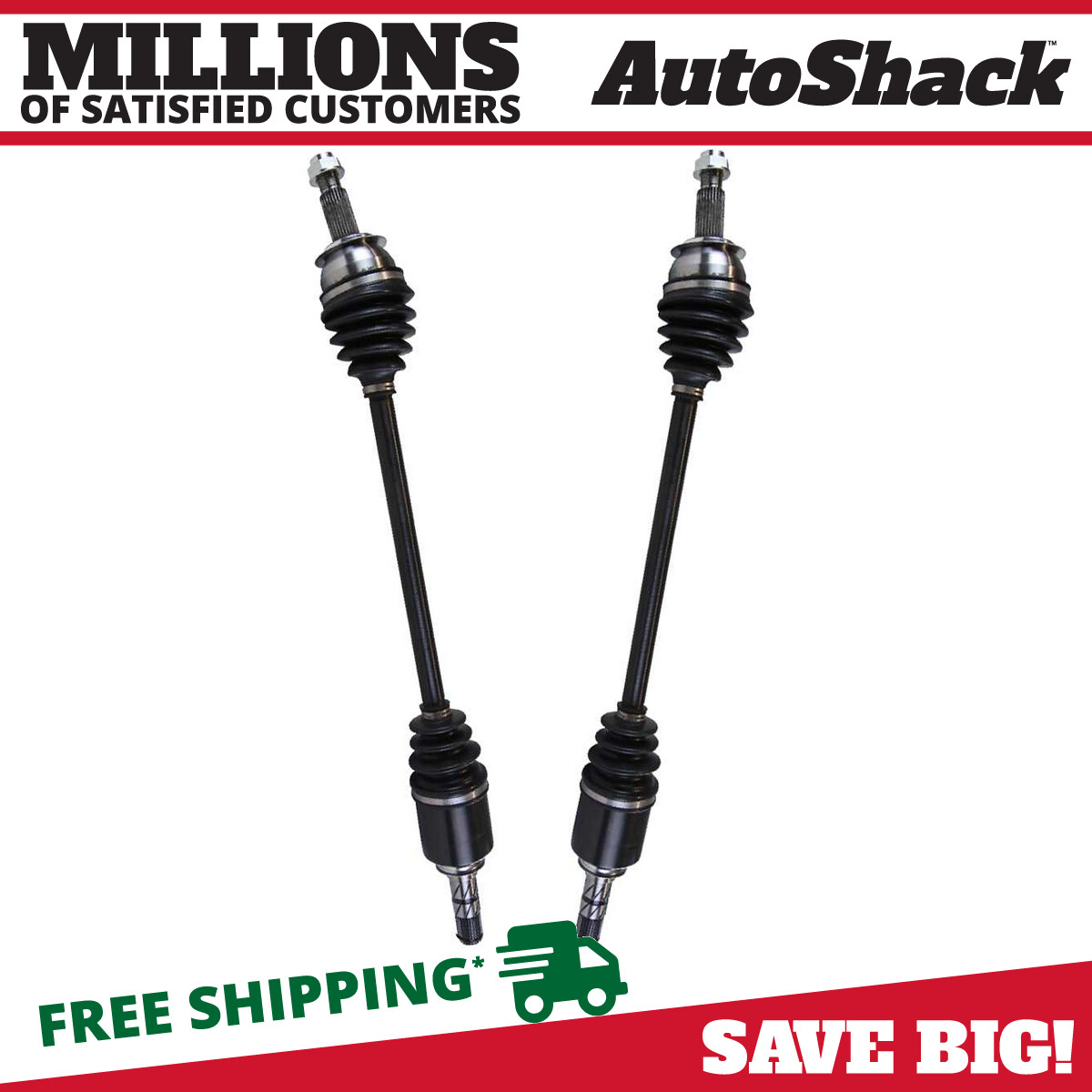 Front CV Axle Shaft Pair 2 for Subaru Outback Legacy WRX STI 20082015