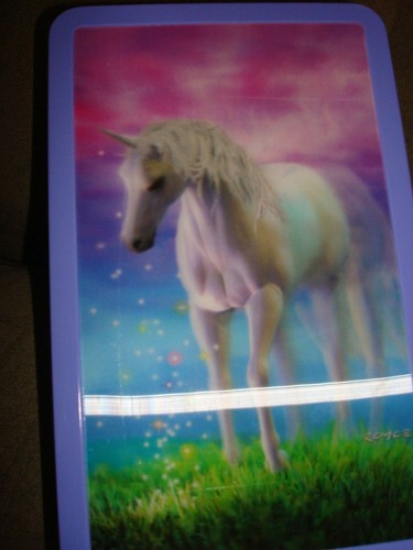 3D SUPPLY BOX OR 3D PENCIL TIN CASE UNICORN - Picture 5 of 5