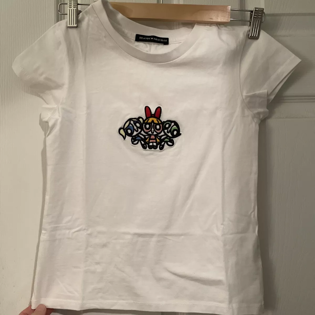 Brandy Melville Powerfuff Girls stiching rare T-shirt