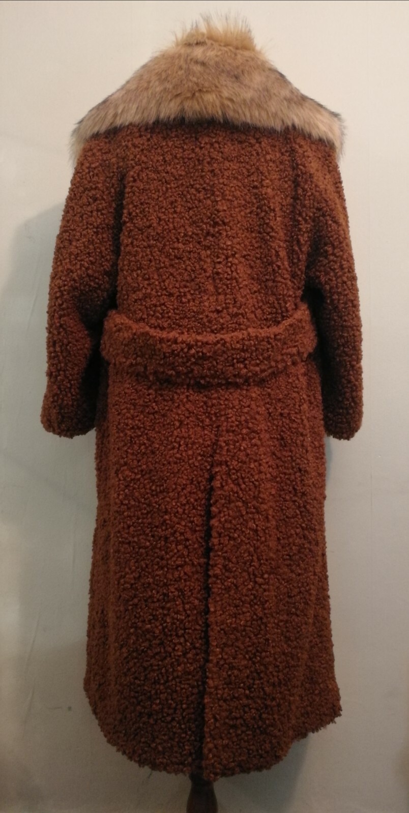 新品未使用】think fur gradation foody jacket national-parameters