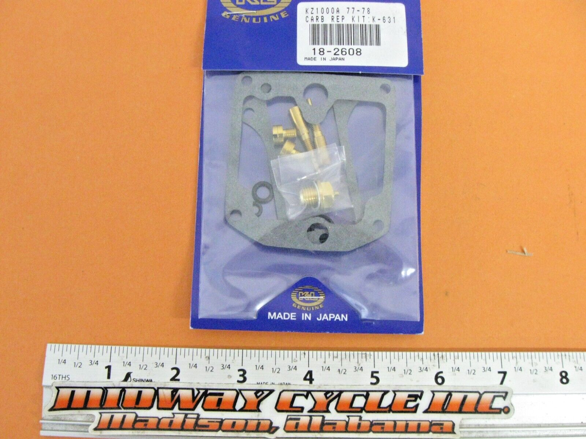 KAWASAKI 77 78 KZ1000A K&L CARBURETOR REPAIR KIT 18-2608 KZ1000 KZ