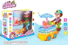 Ice Cream Cart With Light And Music Kids Toy
