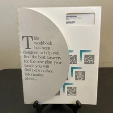 Bell Atlantic Telephone Pennsylvania Employee Benefits Workbook 1986 Paperwork