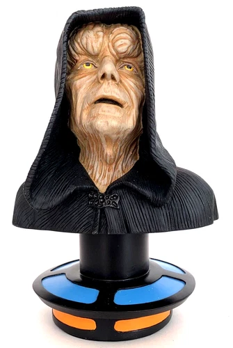 BUSTO STAR WARS LEGENDS 3D EMPERADOR PALPATINE 10" EN ESCALA 1/2 #415/2500