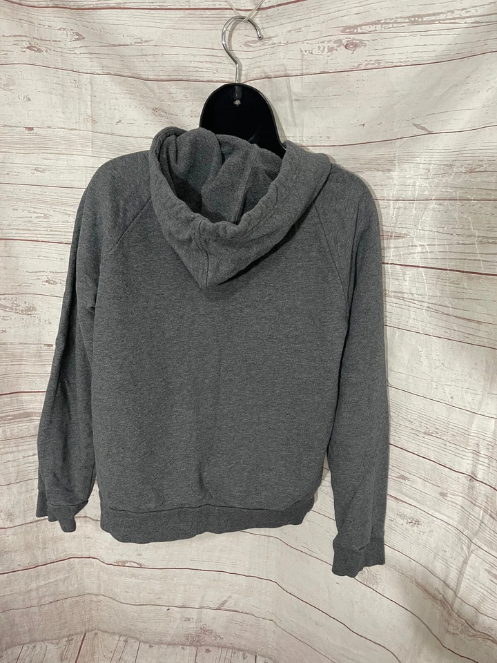 LAUREN Ralph Lauren Women’s Gray Initials Drawstring Hoodie - Image 2 of 4