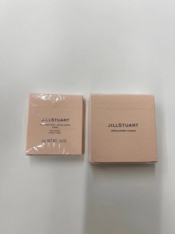 JILL STUART Glow Setting Powder 01 Refill + Case Lucent Beigie [Japan Authentic] - Image 3 of 4